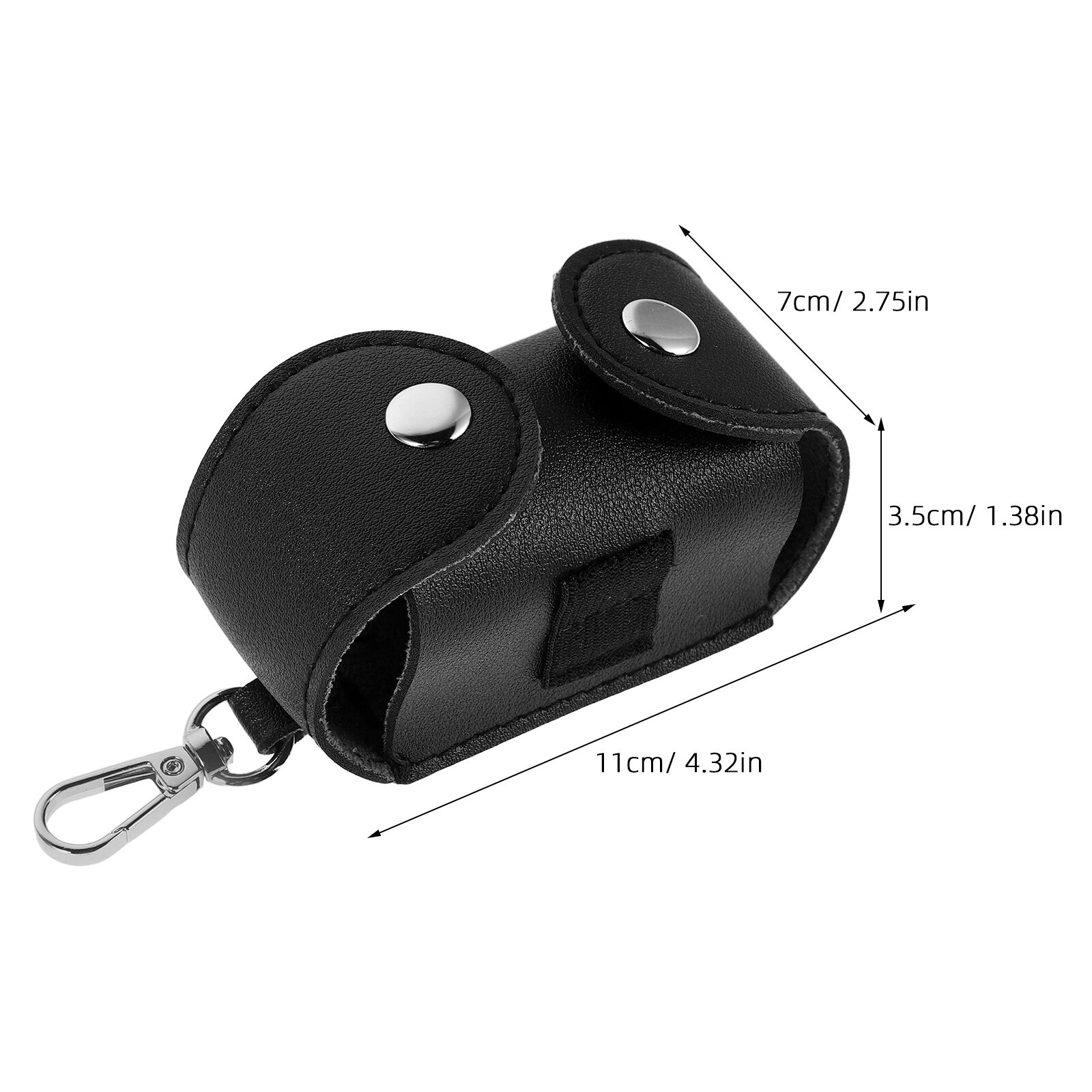 Черный Многофункциональный Чехол Для Гольф Баллов 11.00X7.00X3.50Cm