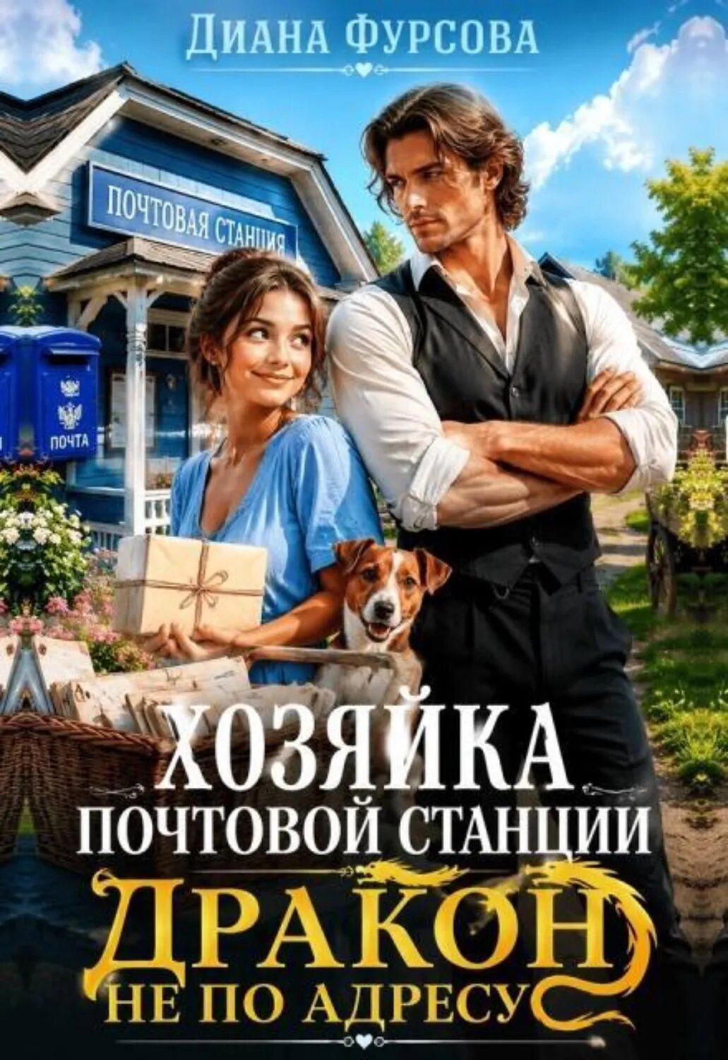 Хозяйка почтовой станции. Дракон не по адресу [Цифровая книга]