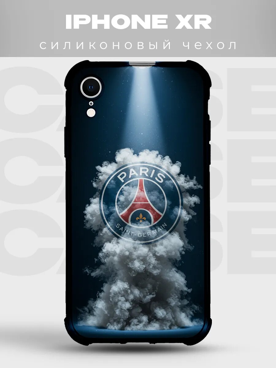 Чехол на iPhone XR ПСЖ герб