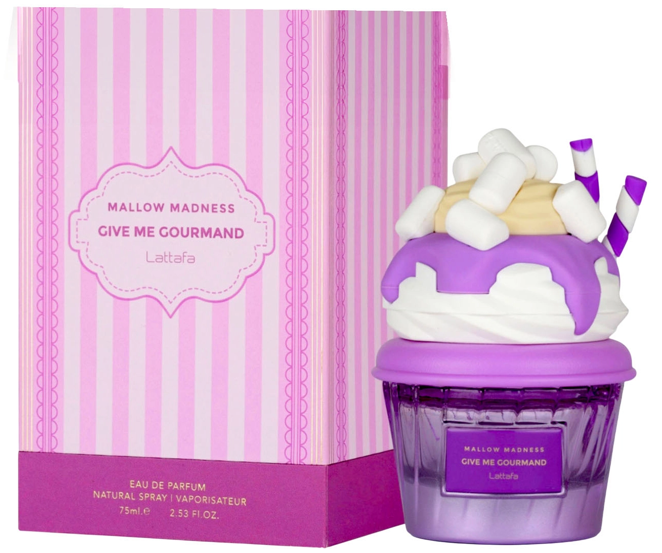 Lattafa Perfumes Mallow Madness для женщин парфюмерная вода 75 мл / Маллоу Маднесс аромат