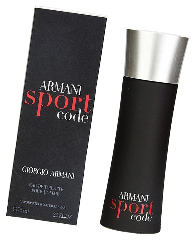 Мужской Eau de toilette Giorgio Armani Armani Code Sport Edition 75 мл - Код