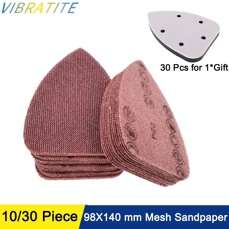 Шлифовальная бумага VIBRATITE сетчатая 60-1000 grits 30pcs, 60