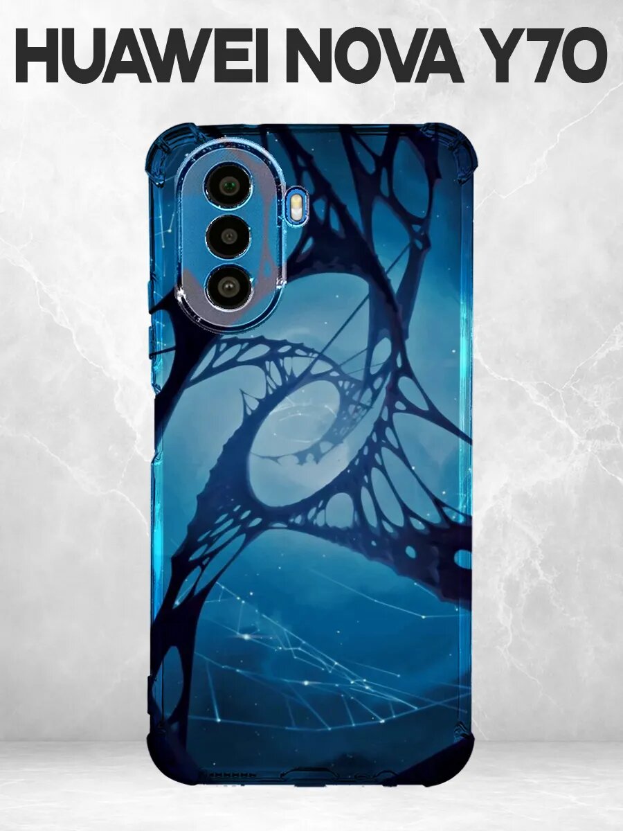 Чехол на Huawei Nova Y70 с принтом аркейн