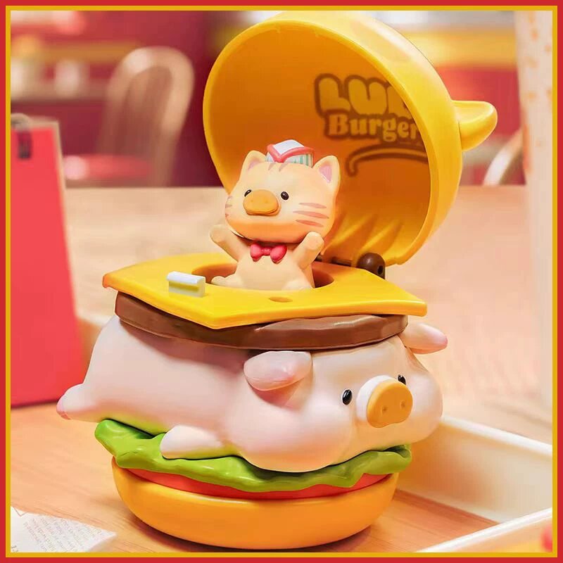 Официальная лицензированная фигурка лулу с бургером Макдоналдс, 1 шт, сюрприз-дизайн, не ограниченная коллекция