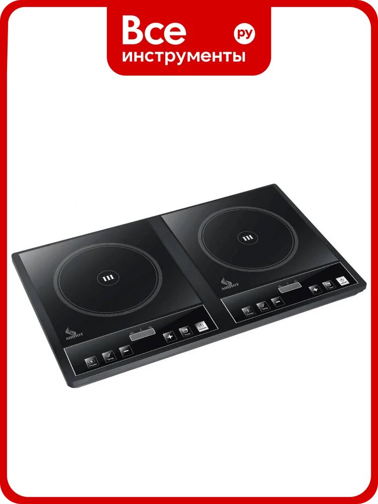 Плита индукционная Airhot ip3500 d slim двухконфорочная d3087