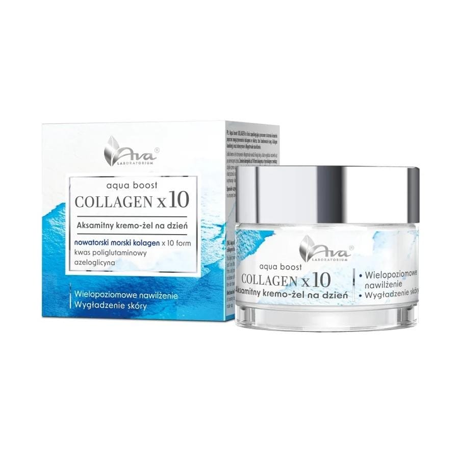 Крем для ухода за кожей AVA Laboratorium Aqua Boost Collagen x10, 50 мл