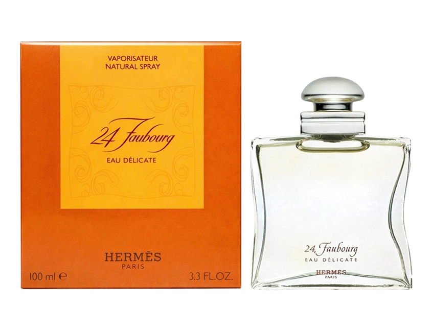Туалетная вода Hermes 24 Faubourg Eau Delicate женская 100 мл - Гермес Фабург О Деликат