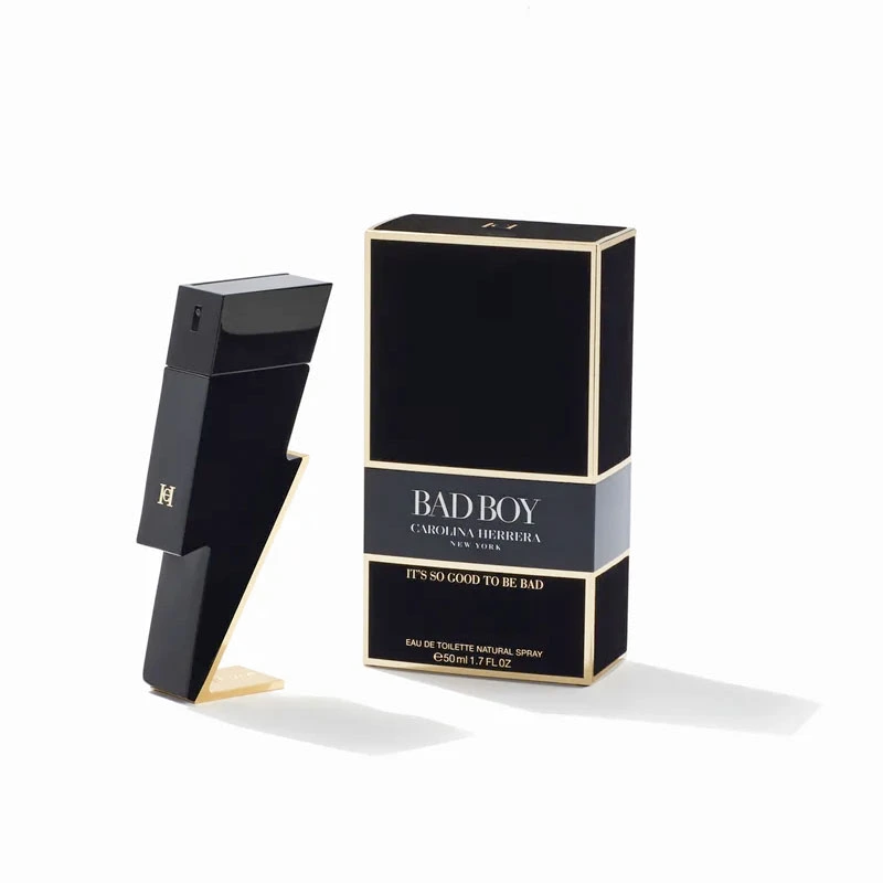 Мужской аромат Bad Boy Carolina Herrera 50 мл - Каролина Эррера Бэд Бой Молния