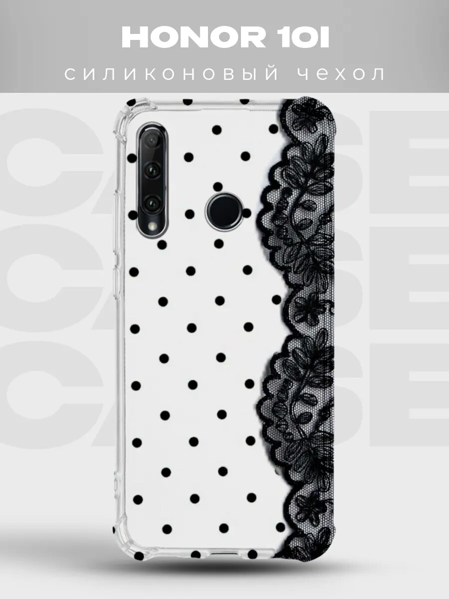 Чехол на Honor 10i в горошек Polka Dot