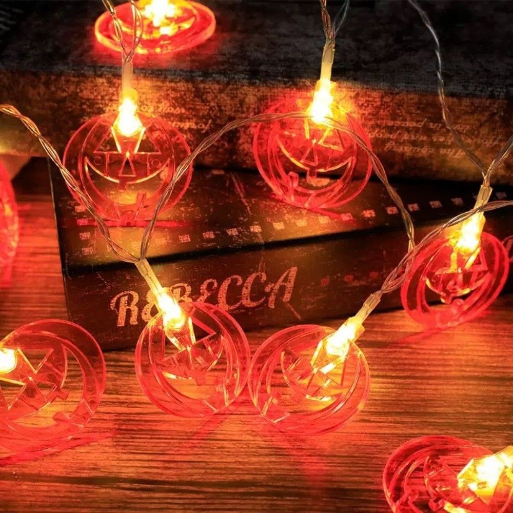 Гирлянда с LED-светильниками на Хэллоуин