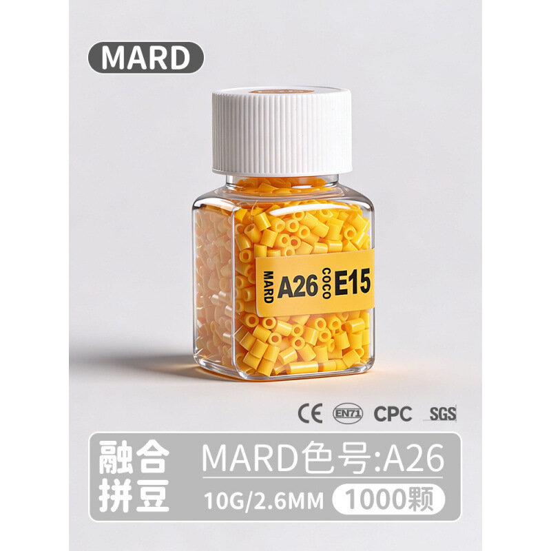 Заполняющая бутылка с бусинами MARD 1000 шт 2.6 мм для ди-и вышивки крестиком и рукоделия цвет A26