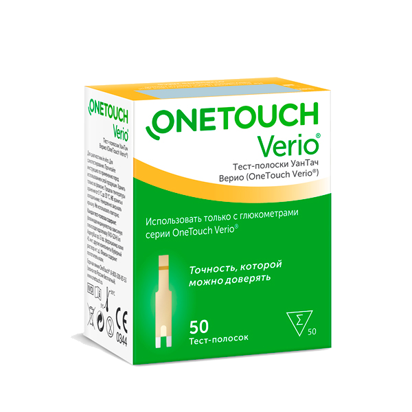 One Touch Тест-полоски Verio 50 шт