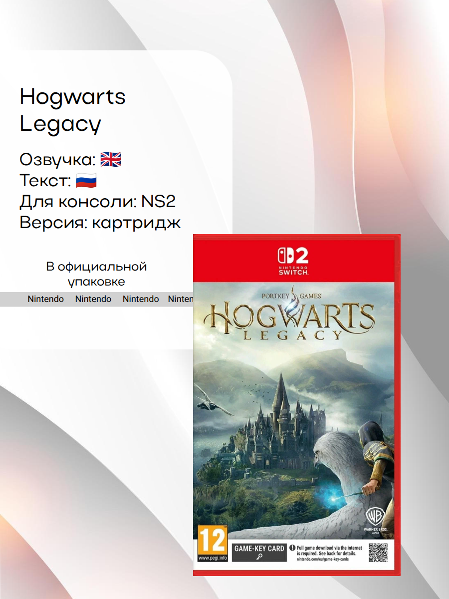 Hogwarts Legacy, Nintendo Switch 2, русские субтитры