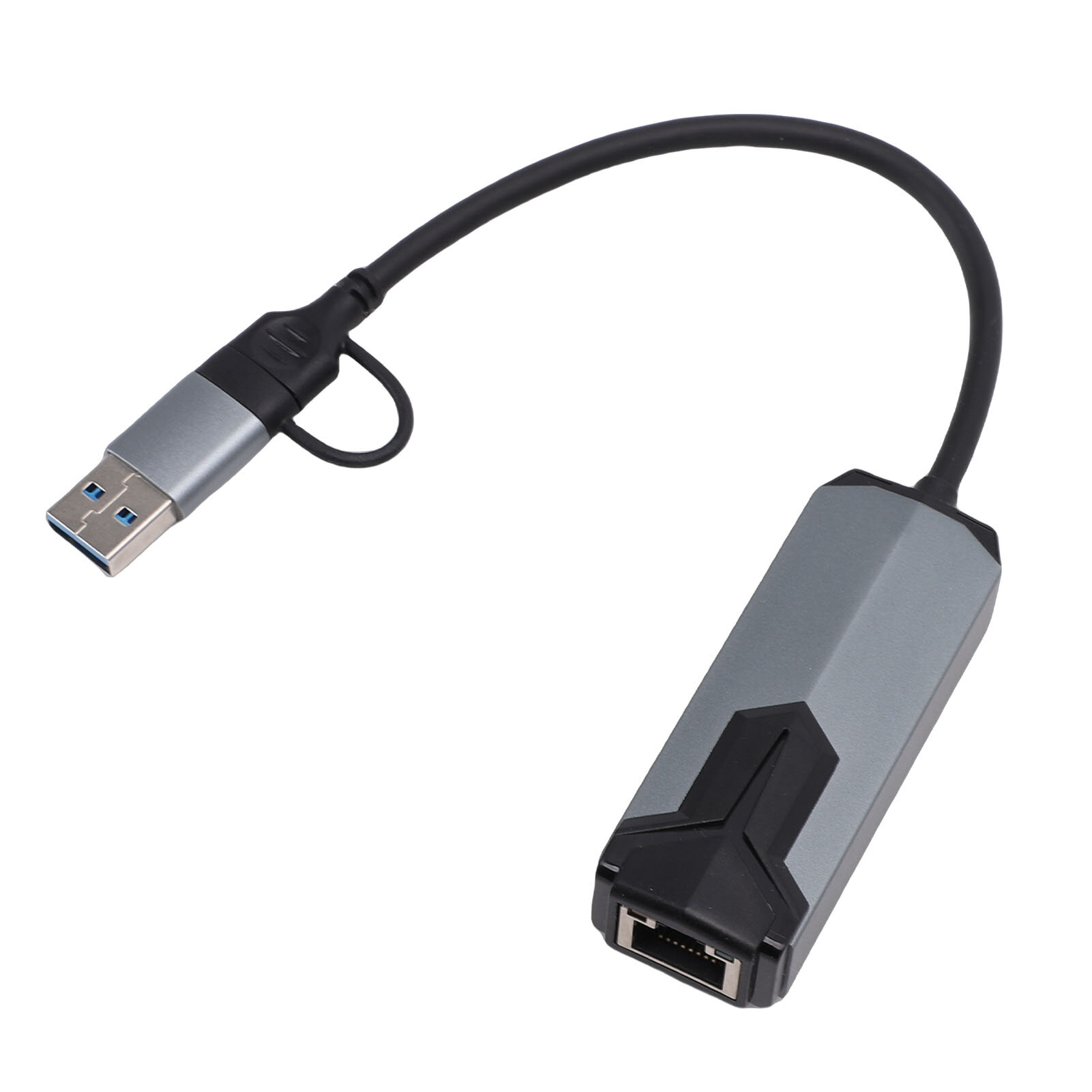 Адаптер USB Type C к Ethernet 2.5G, 2500 Мбит/с, стабильное соединение, для ноутбуков