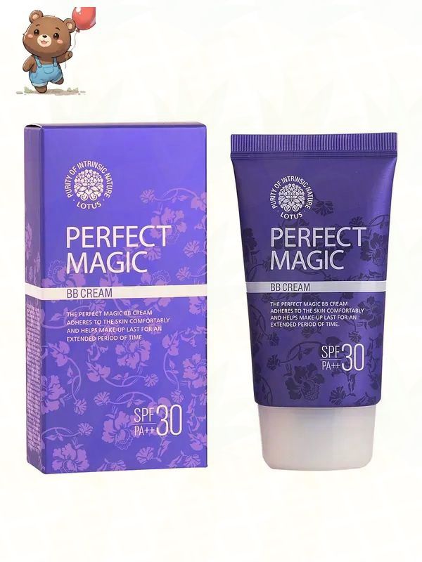 Kwailnara Крем для лица тональный ББ многофункциональный Lotus Perfect Magic BB Cream, 50мл
