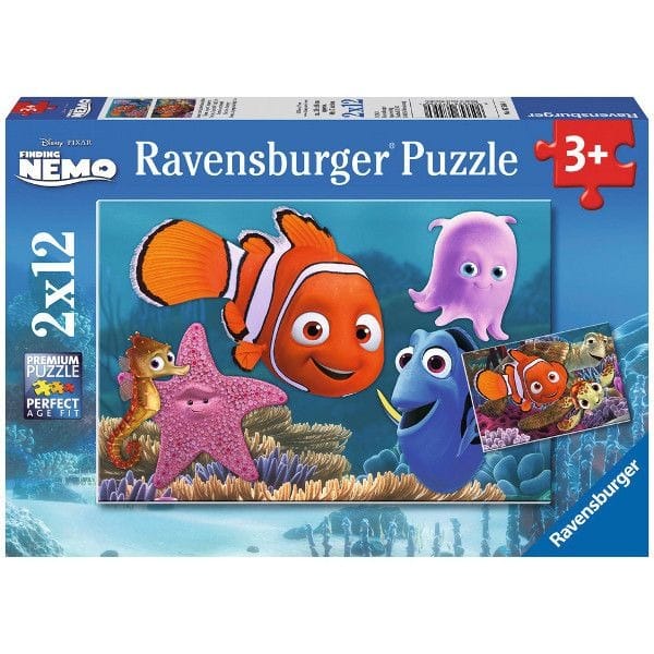 Пазл Ravensburger Немо в путешествии, 2x12 элементов