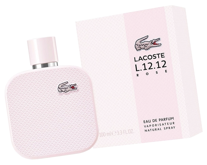 Парфюмерная вода Lacoste L 12 12 Rose женская розовая 100 мл - Лакост Эль 12 12 Розе