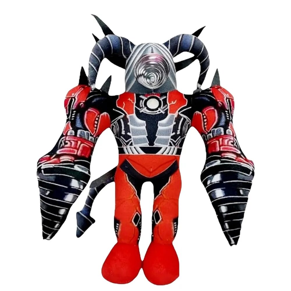 Мягкая игрушка, Унитаз Skibidi, titan drill man 2.0