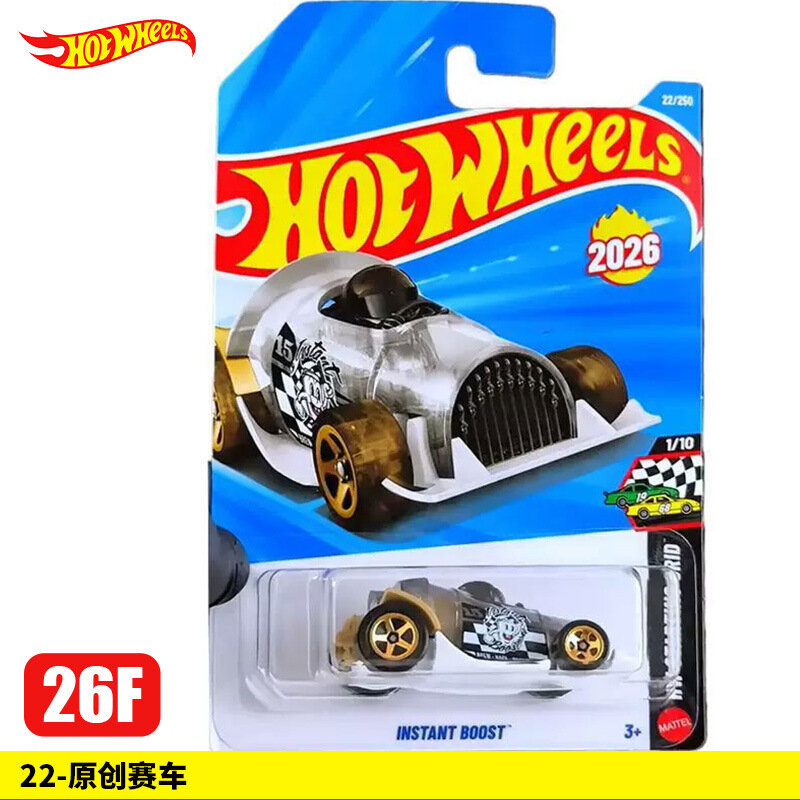 Модель автомобиля Hot Wheels 2026F, гоночный автомобиль, металлический, игрушка, коллекционная