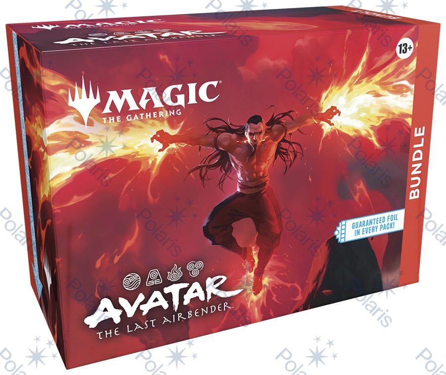 Magic: The Gathering Avatar: The Last Airbender Bundle Includes 9 Play Boosters, 30 Lands, 1 Foil Alt-Art Promo Card + Exclusive Accessories Collectible Trading Card Game (английская версия)