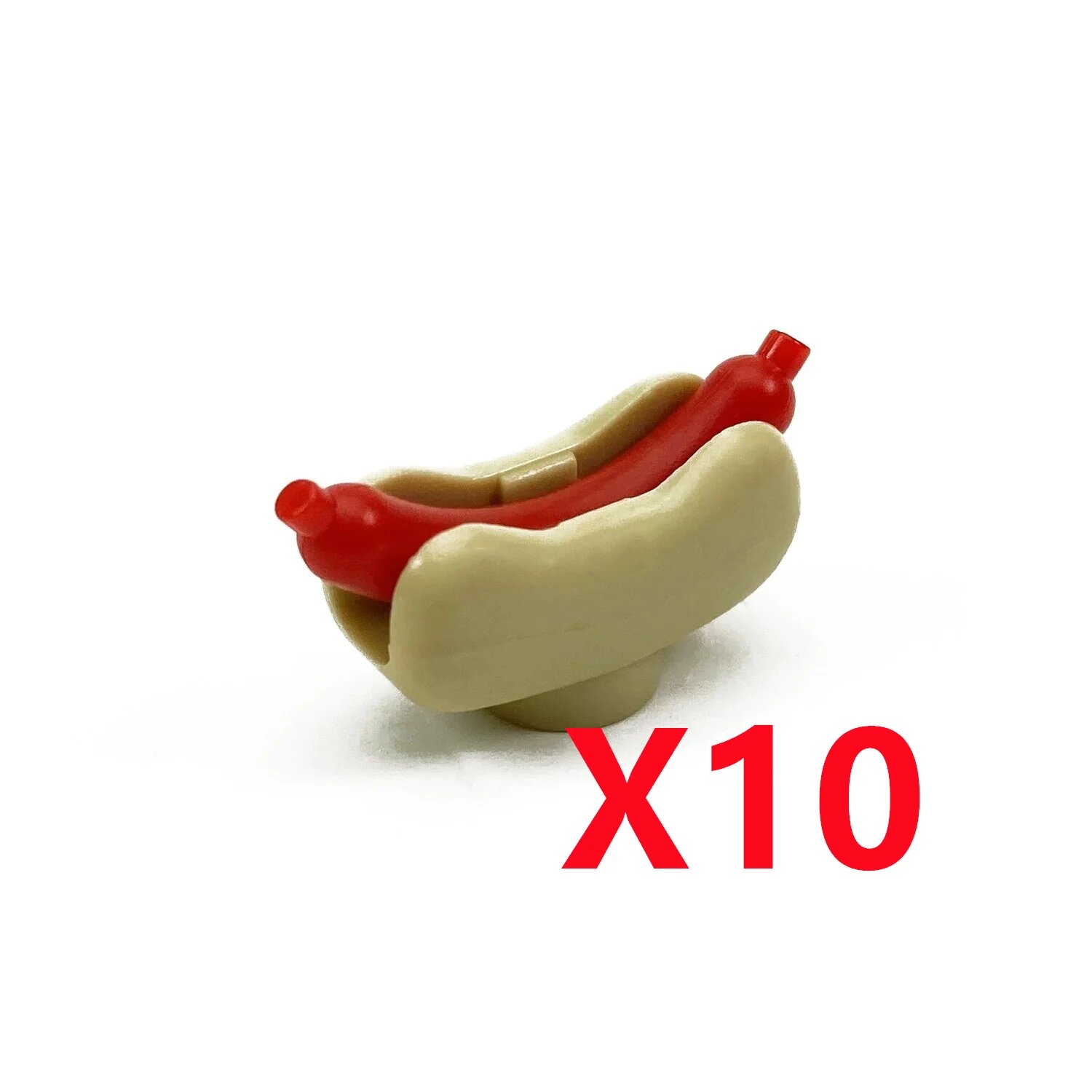 10шт LEGO Hot Dog Red B5-9 B5-8-1