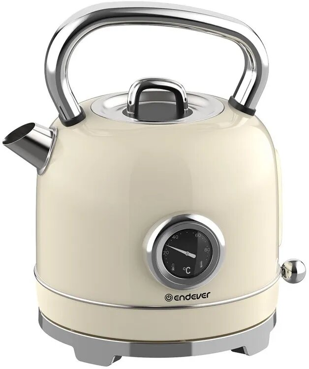 Чайник электрический Endever KR-374S, 2л, нержавеющая сталь