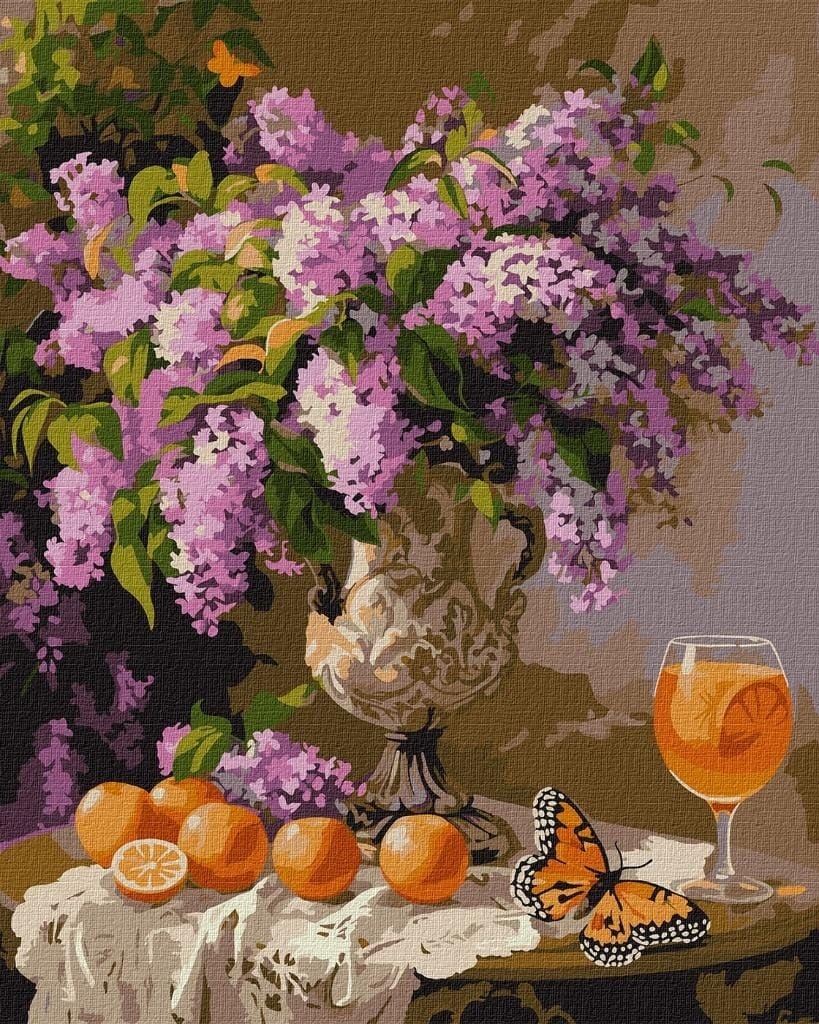 Набор для рисования по номерам Ideyka Лавандовый аромат, 40x50 см