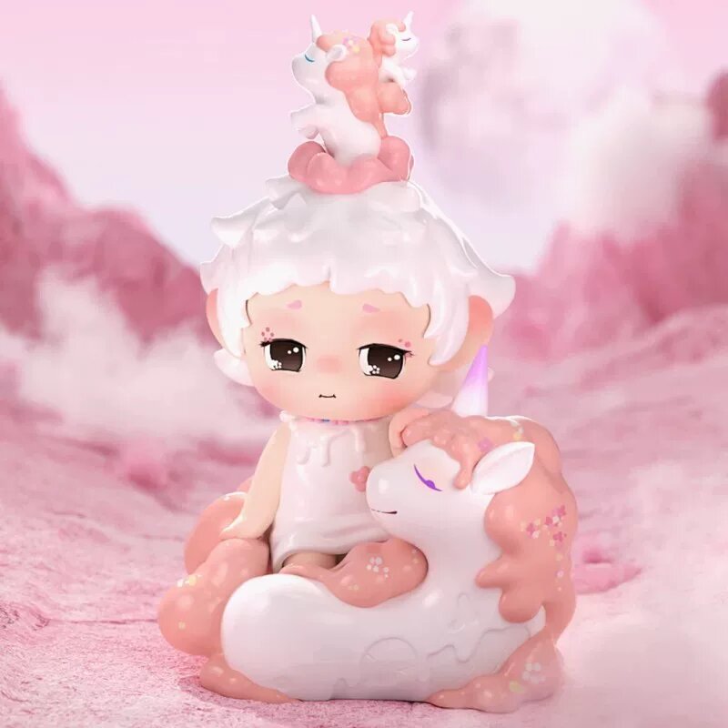 Распакованная: Фигурка Хайон FAYA Nature Blooms Спящий Единорог Коллекционная Игрушка На Стол Подарок