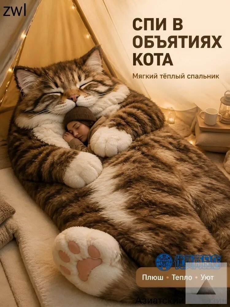 Спальный мешок, 175 см