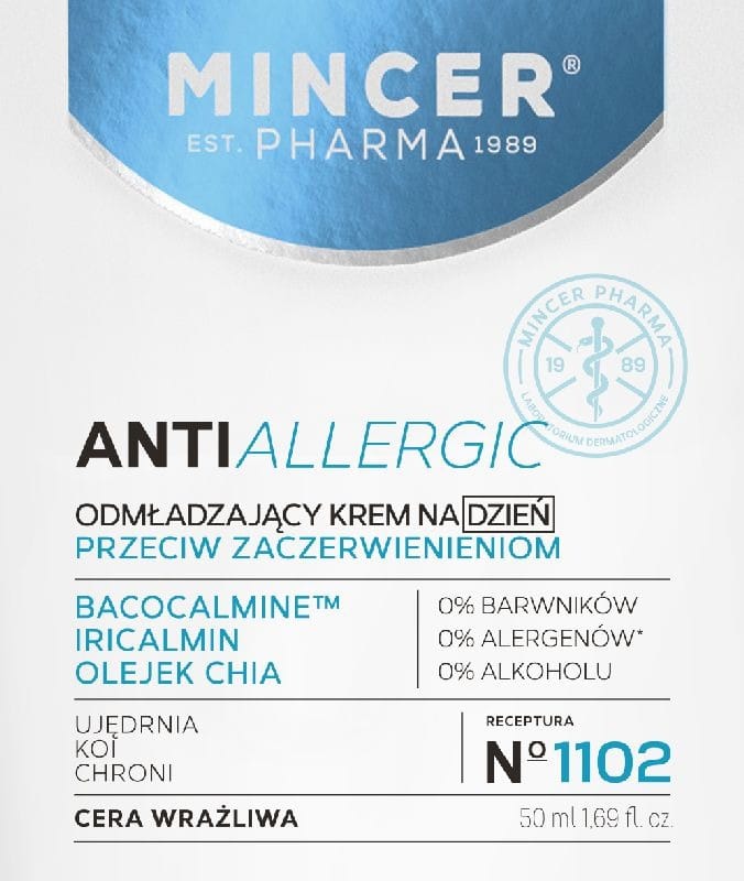 Крем для ухода за кожей Mincer Pharma AntiAllergic № 1102, 50 мл