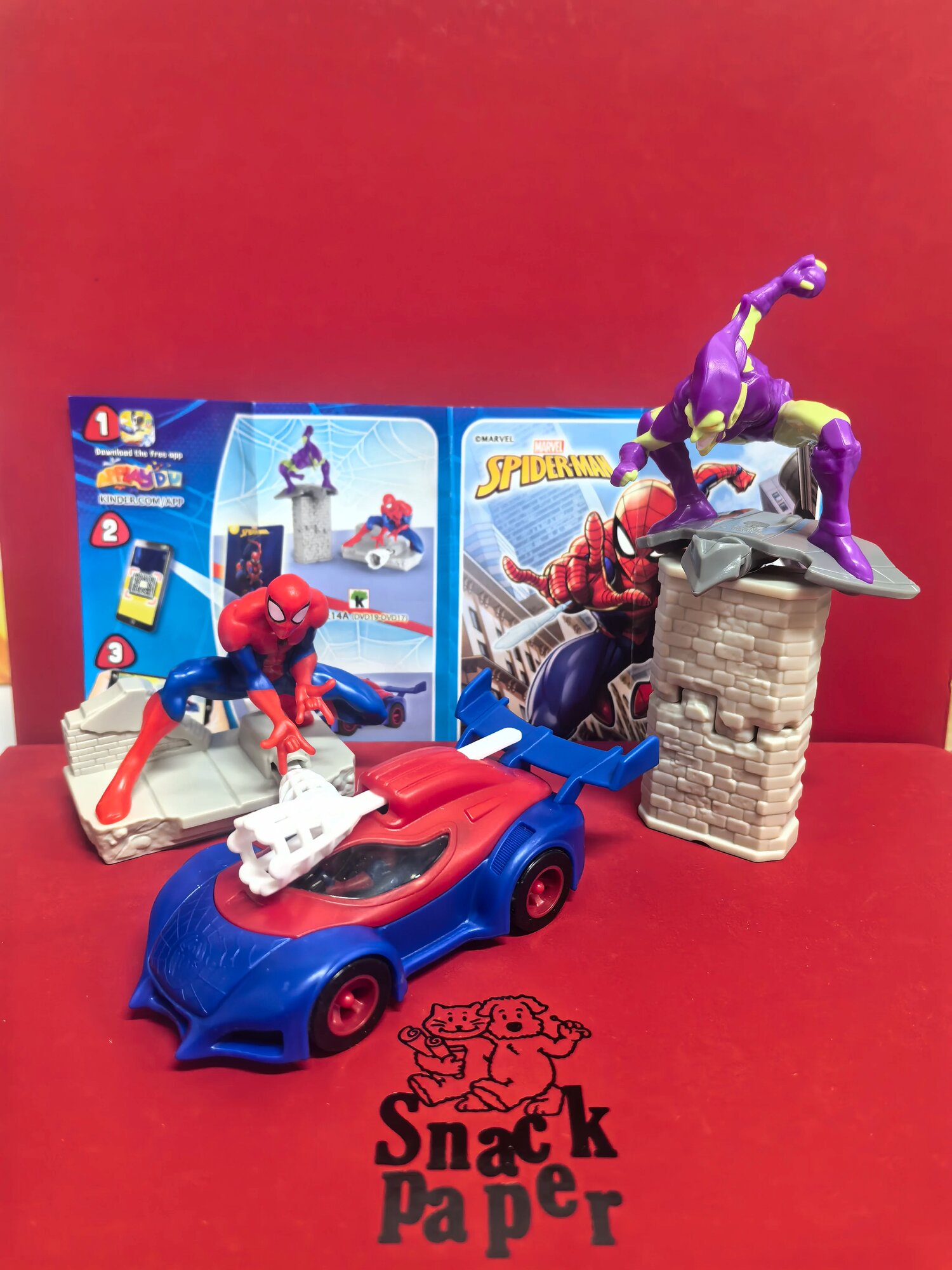 Kinder Schokolade Ei Spiderman Green Goblin International Groß: 1 Sammlerfigur