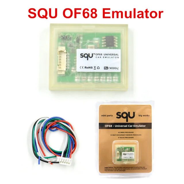 5 шт./лот SQU OF68 Эмулятор автомобильного сигнала SQU OF68, инструмент для сброса of68 5pcs