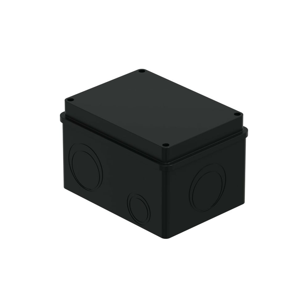 Распределительная коробка Экопласт BJB/JBS150 без сальников о/п 150x110x110 IP56 цвет чёрный 44061BL-1