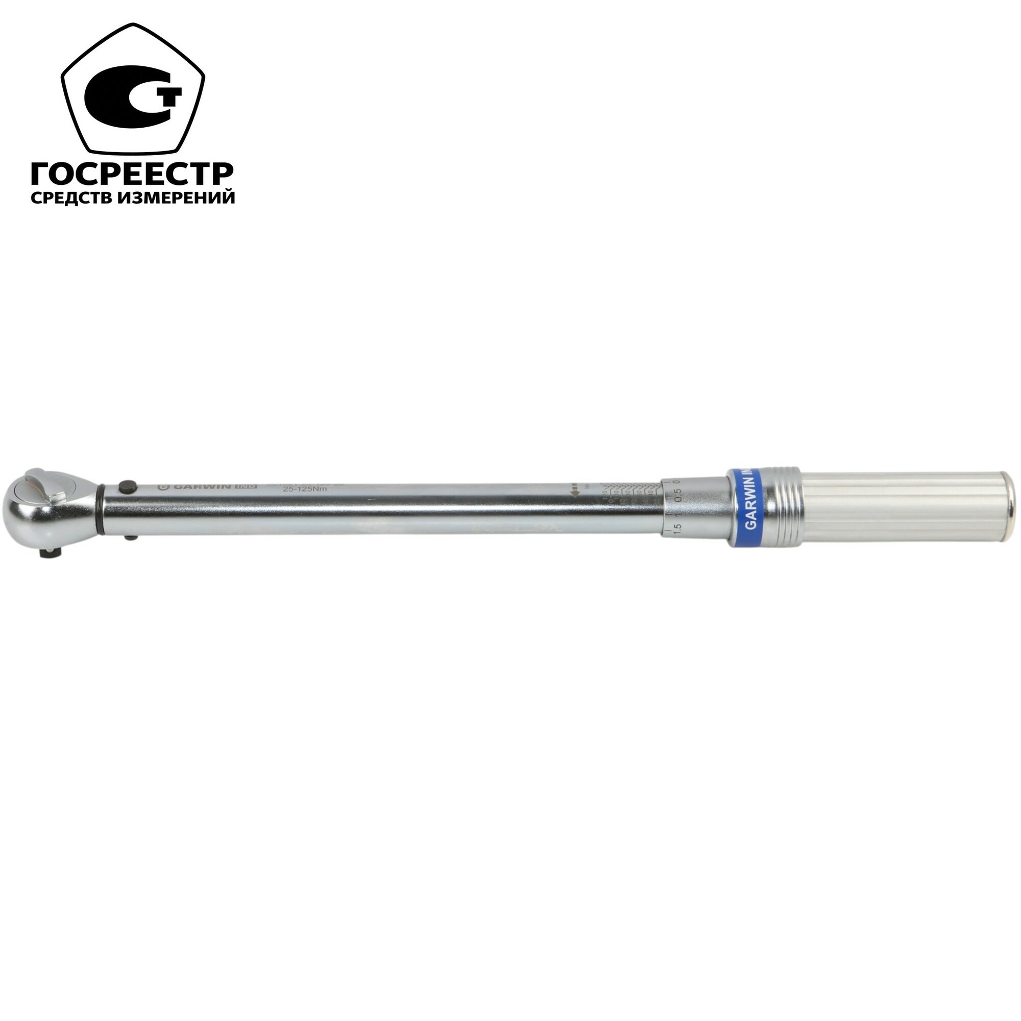 GARWIN INDUSTRIAL 501521-25-125-38 Динамометрический ключ 25-125 Нм, двухстороннего действия с приводным квадратом 3/8"