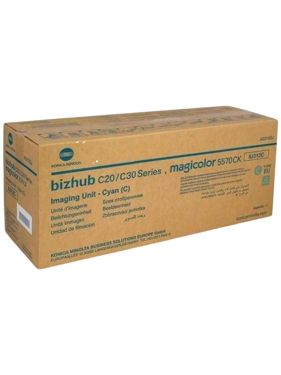 Фотобарабан Konica Minolta A0310GJ, синий для Konica Minolta bizhub 30P 30, 31P 31, C20, C20P (30000 стр.)