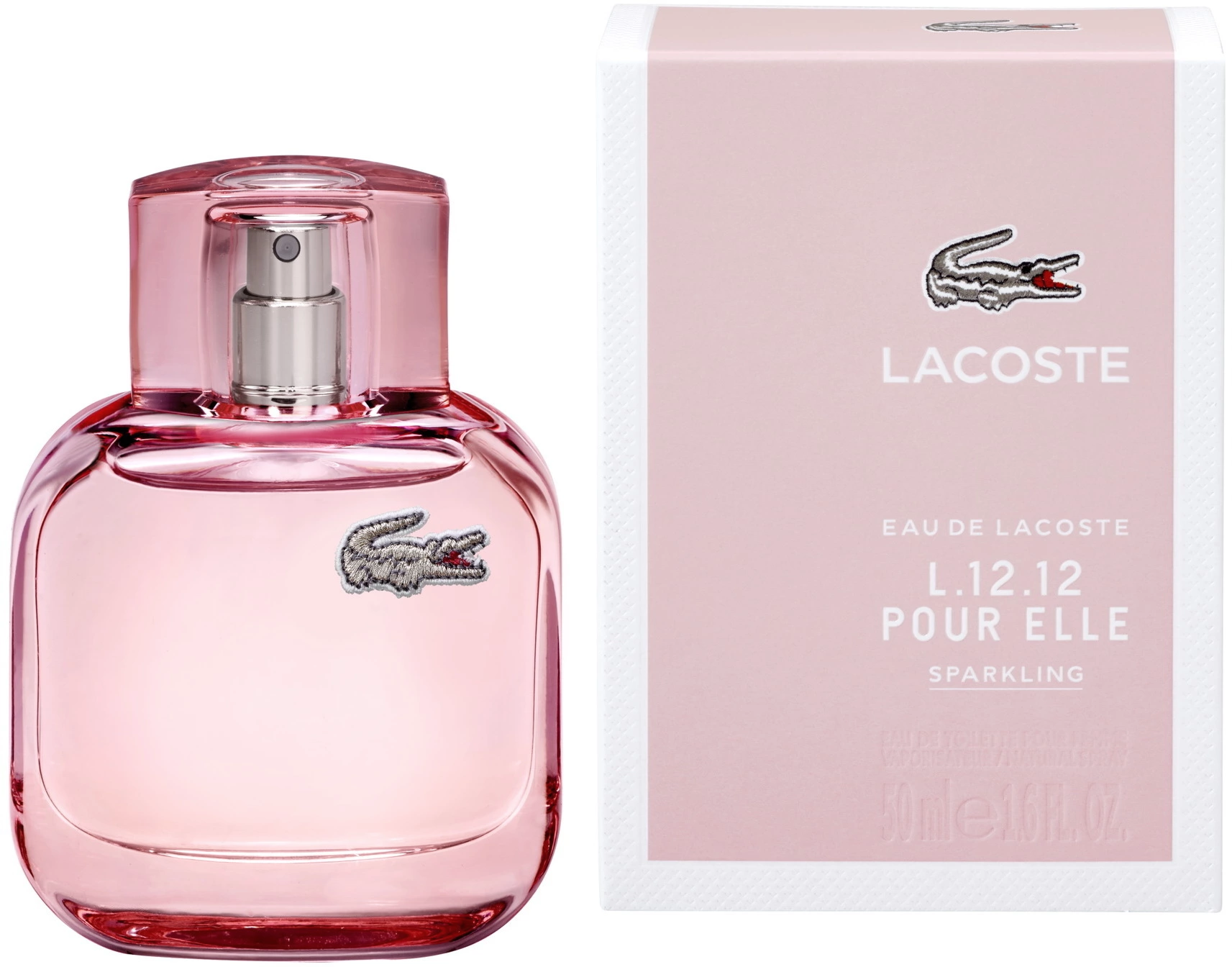 Lacoste Pour Elle Sparkling 50 мл женская туалетная вода - Лакост L 12.12 розовые