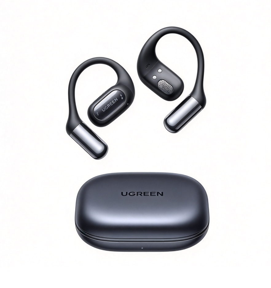 Беспроводные наушники UGREEN HiTune S7 Bluetooth открытое дизайном для спорта и бега с шумоподавлением при звонках