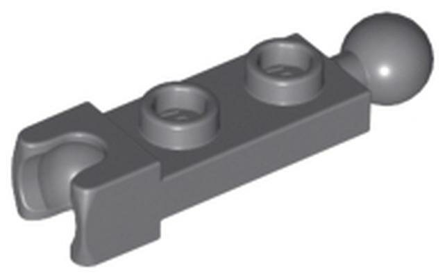 Деталь Lego 14419 Plate, Modified 1 x 2 with Tow Ball and Small Tow Ball Socket on Ends