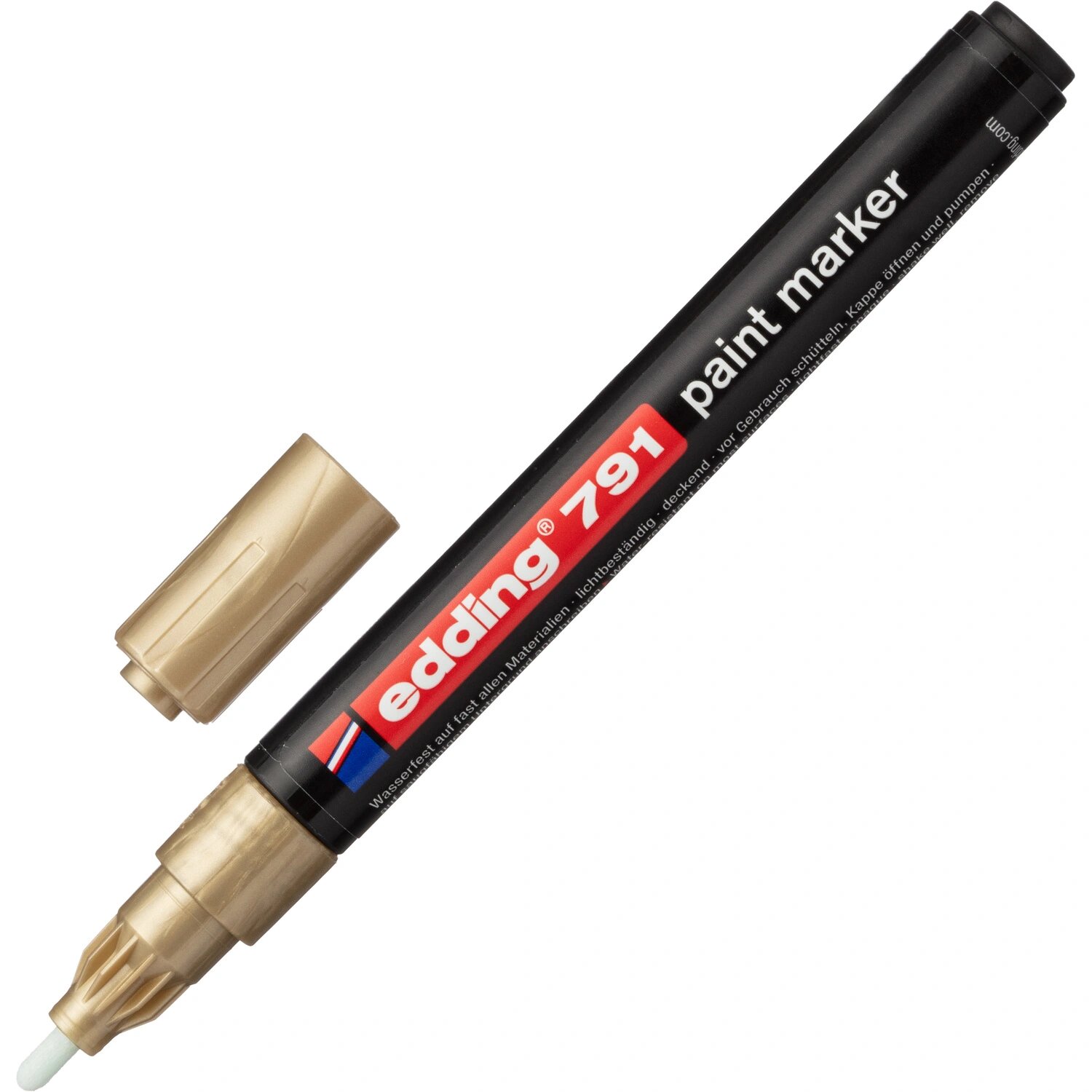 Edding Маркер промышленный лаковый Edding E-791/53 золотистый 1-2 мм