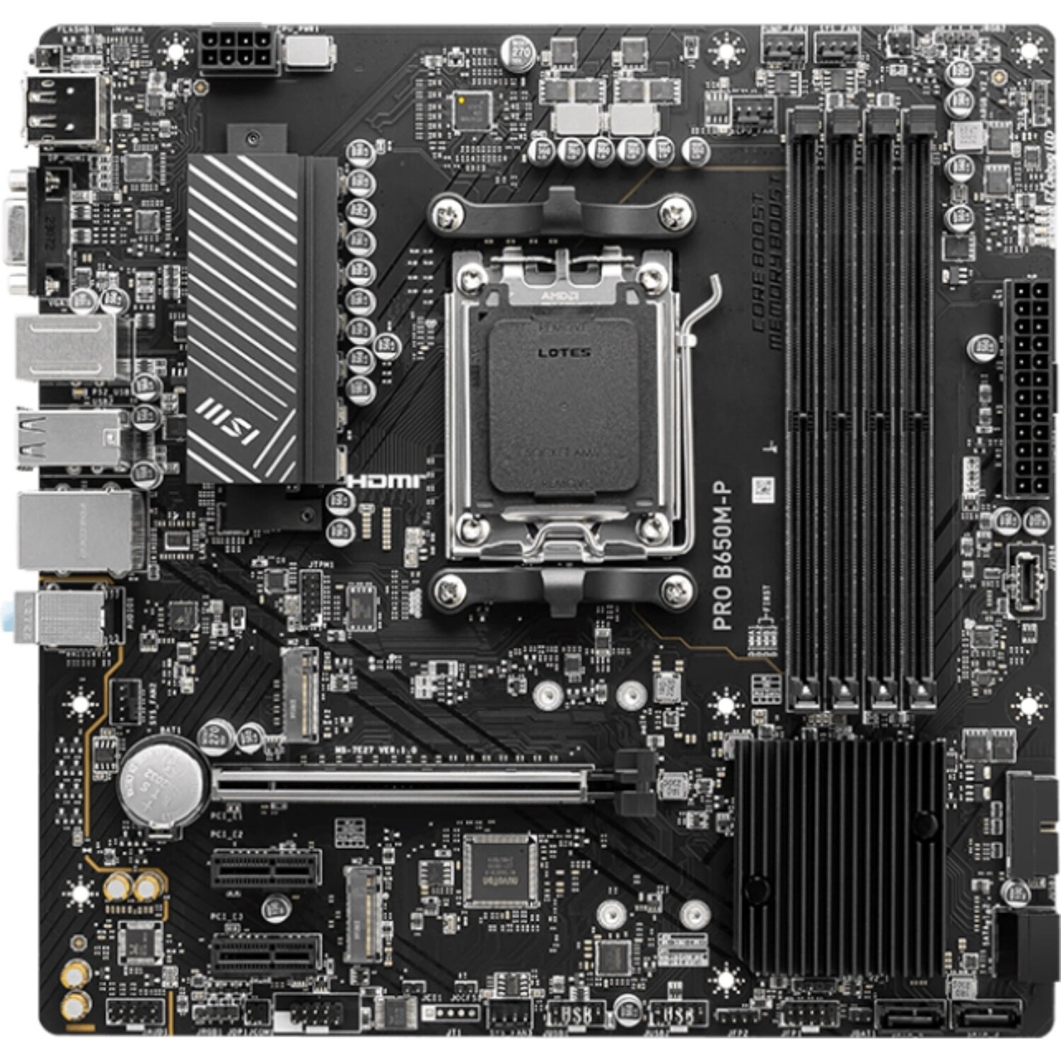 MSI Материнская плата MSI Pro B650M-P