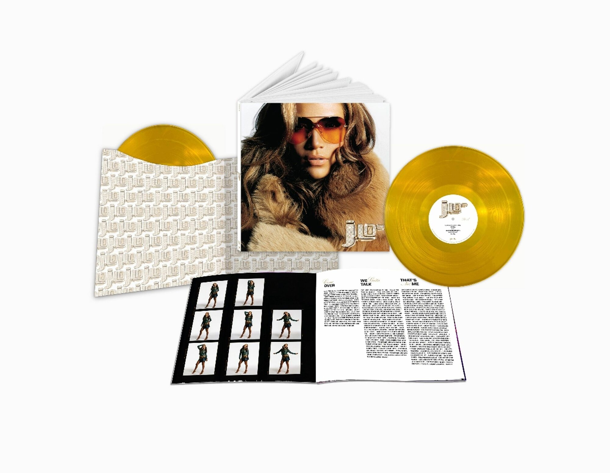Виниловая пластинка Jennifer Lopez - J.Lo (25th Anniversary) (Deluxe Edition) (Gold Vinyl) (2 LP) (1 LP)