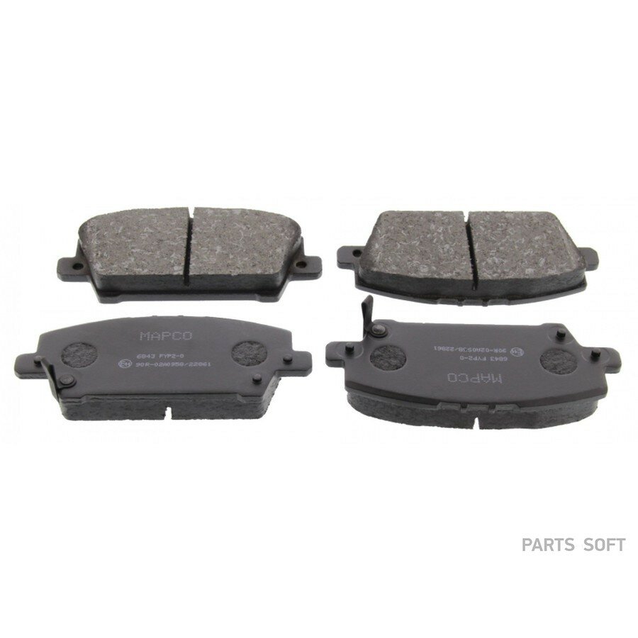 Honda Civic VIII 1.4/1.8i/2.2CDTi 06 от официального дистрибьютора, MAPCO, артикул 6843
