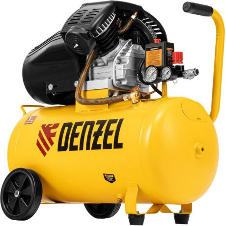 Компрессор воздушный прям. привод DENZEL 58168, DCV1800/50, 1,8 кВт, 50 литров, 320 л/мин