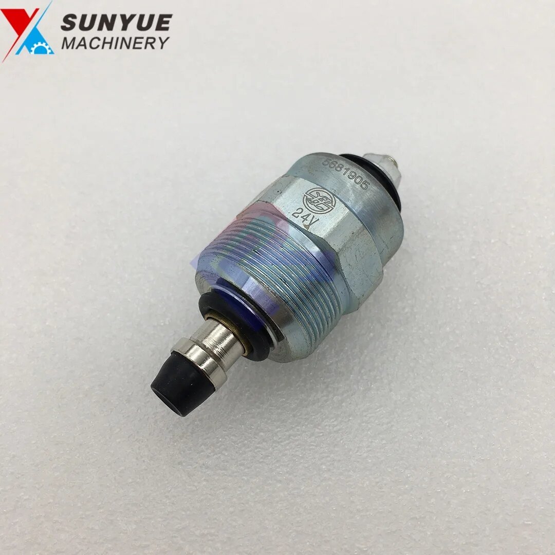Клапан отсечки топлива (Shutdown Solenoid Valve) для экскаватора B3.3, OEM 096030-0070, 0330001015, 096010-0510