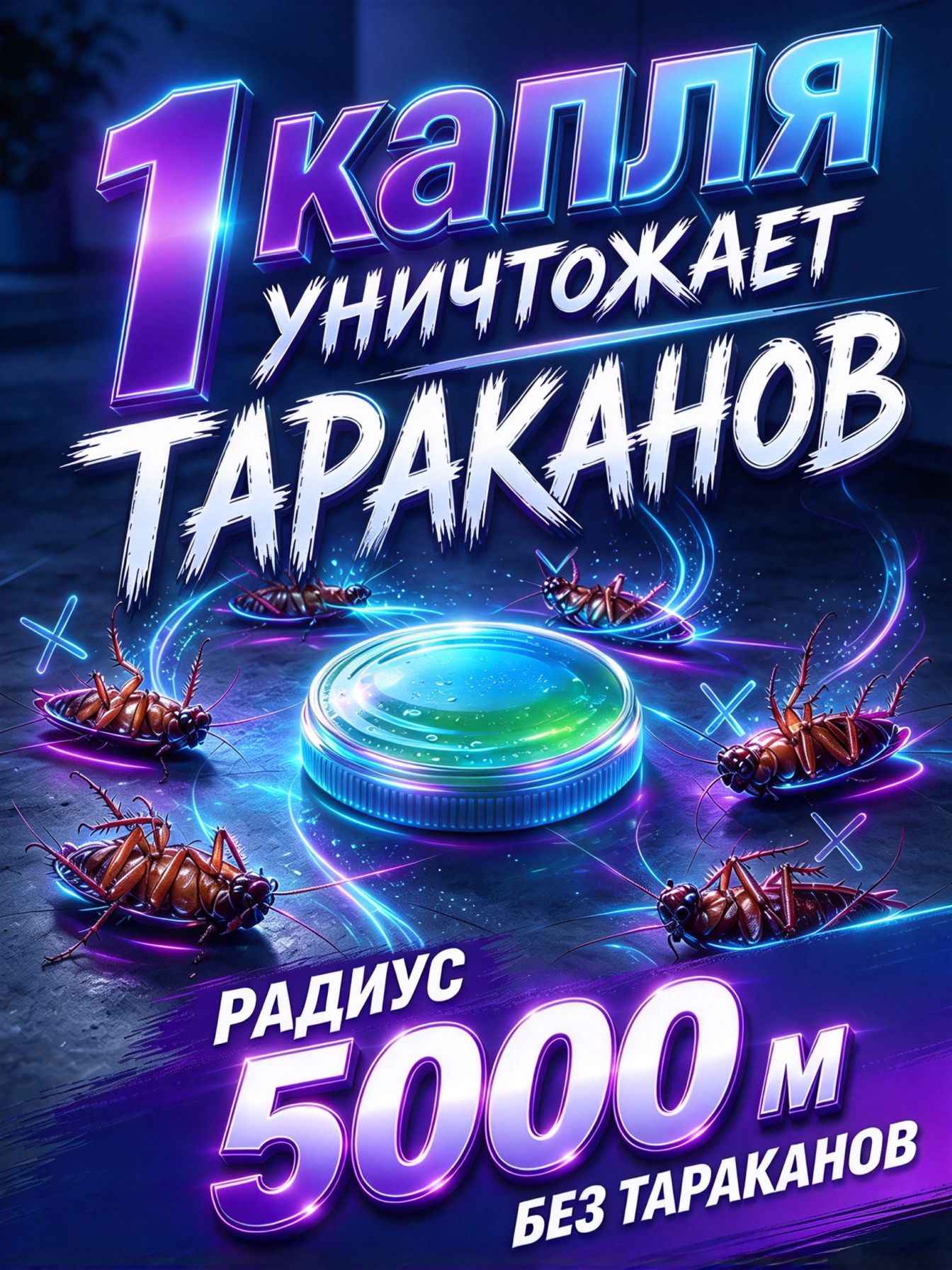 Средство от тараканов фипронил эффективноегель от тараканов без запаха 8 шт