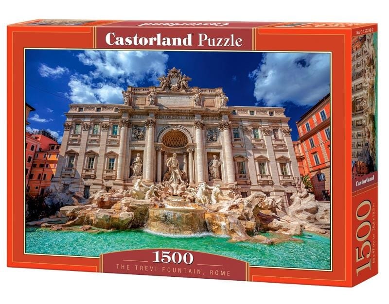 Пазл Castorland Фонтан Треви, 1500 элементов, 68x47 см