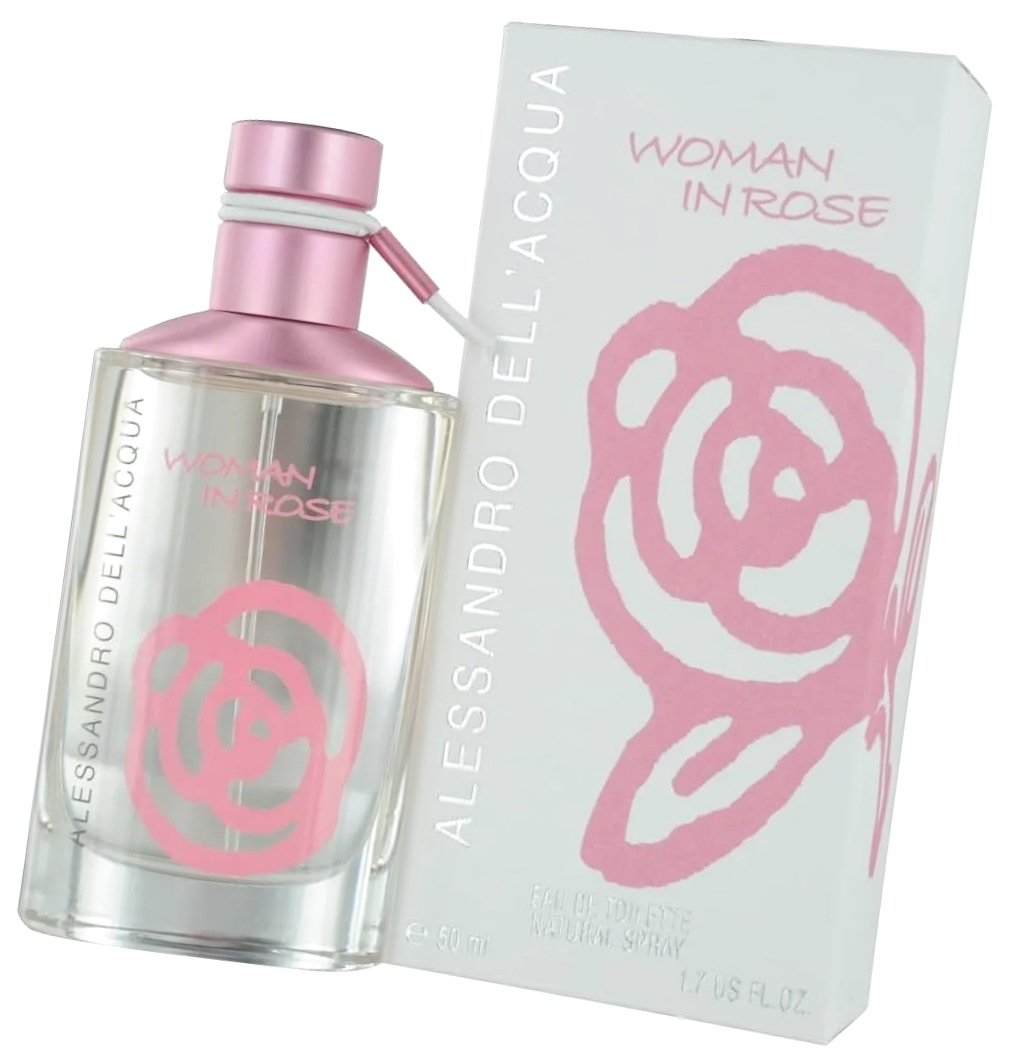 Alessandro Dell`Acqua Woman In Rose eau de toilette для женщин 50 мл - Вумен Ин Роуз