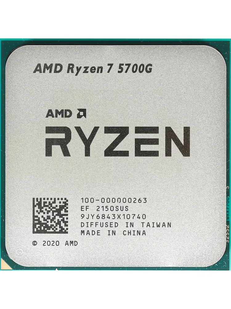 Процессор RYZEN X8 R7-5700G SAM4 OEM 65W 3800 100-000000263 AMD