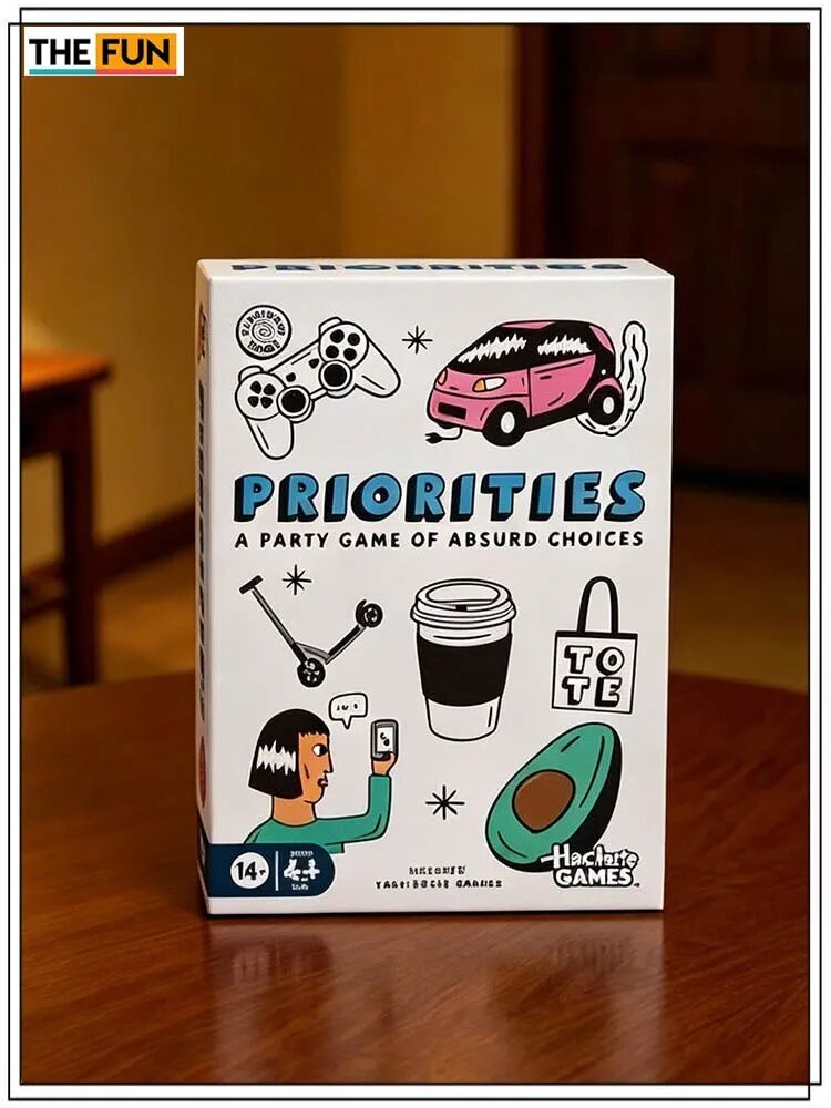Настольная карточная игра Настольная PRIORITIES Игра (Карточная) Новая версия игры