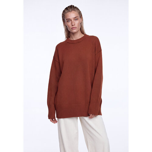 фото Джемпер kivi clothing, размер 40-46, орех